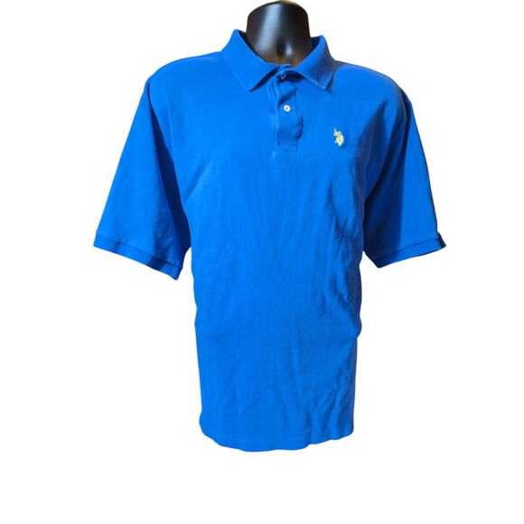 U.S. Polo Assn. Blue Polo Shirt Mens XLT Classic Fit Short Sleeve Luxury Feel - Picture 6 of 16
